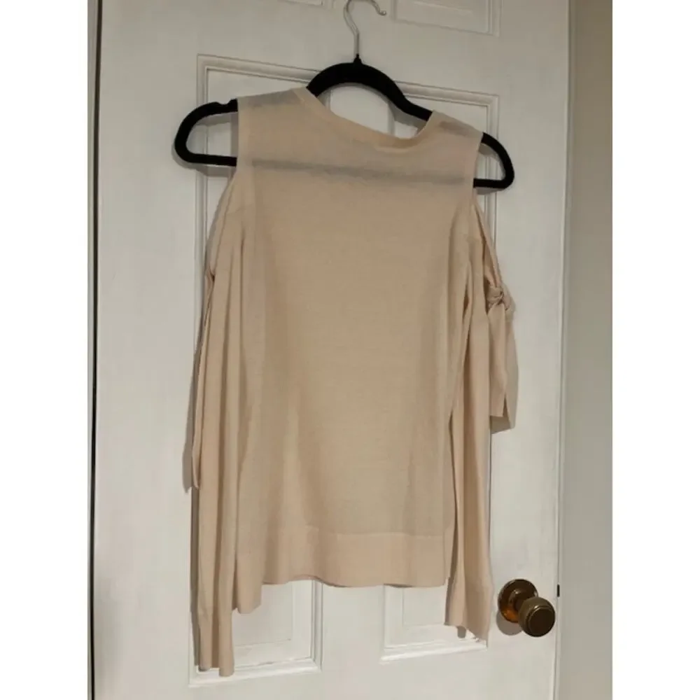 Club Monaco Cashmere Cream Sweater Small - Picture 4 of 6
